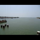 An dieser Stelle besteht eine Verbindung zwischen den Backwaters und dem Meer